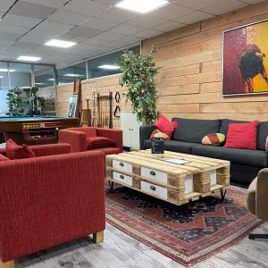 Salontafel van pallets