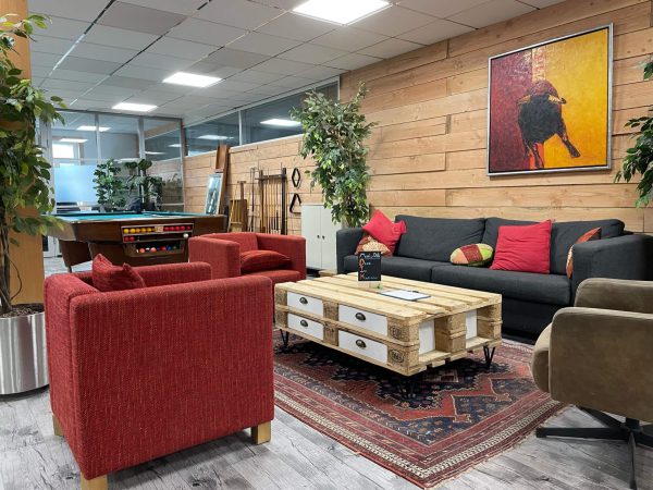 Salontafel van pallets